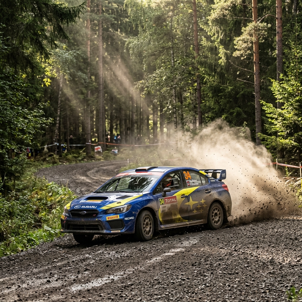 Forest Stage Rally - Dust and Drift